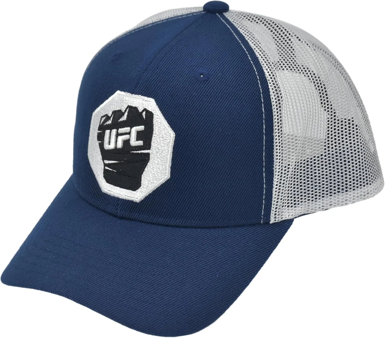 Concept One UFC Trucker Hat, Mesh Adult Adjustable Snapback Baseball Cap with Curved Brim