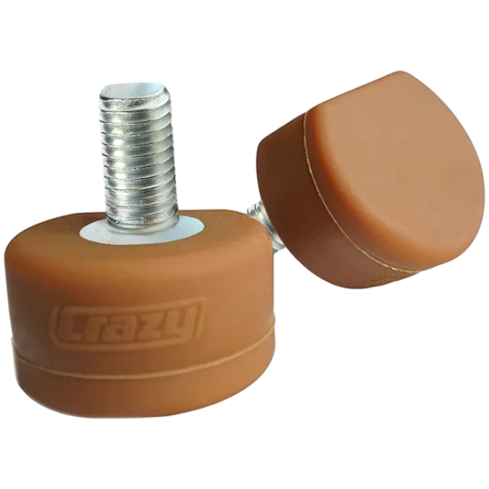 Crazy Skates - Big Bloc Toe Stops - Sold In Pairs