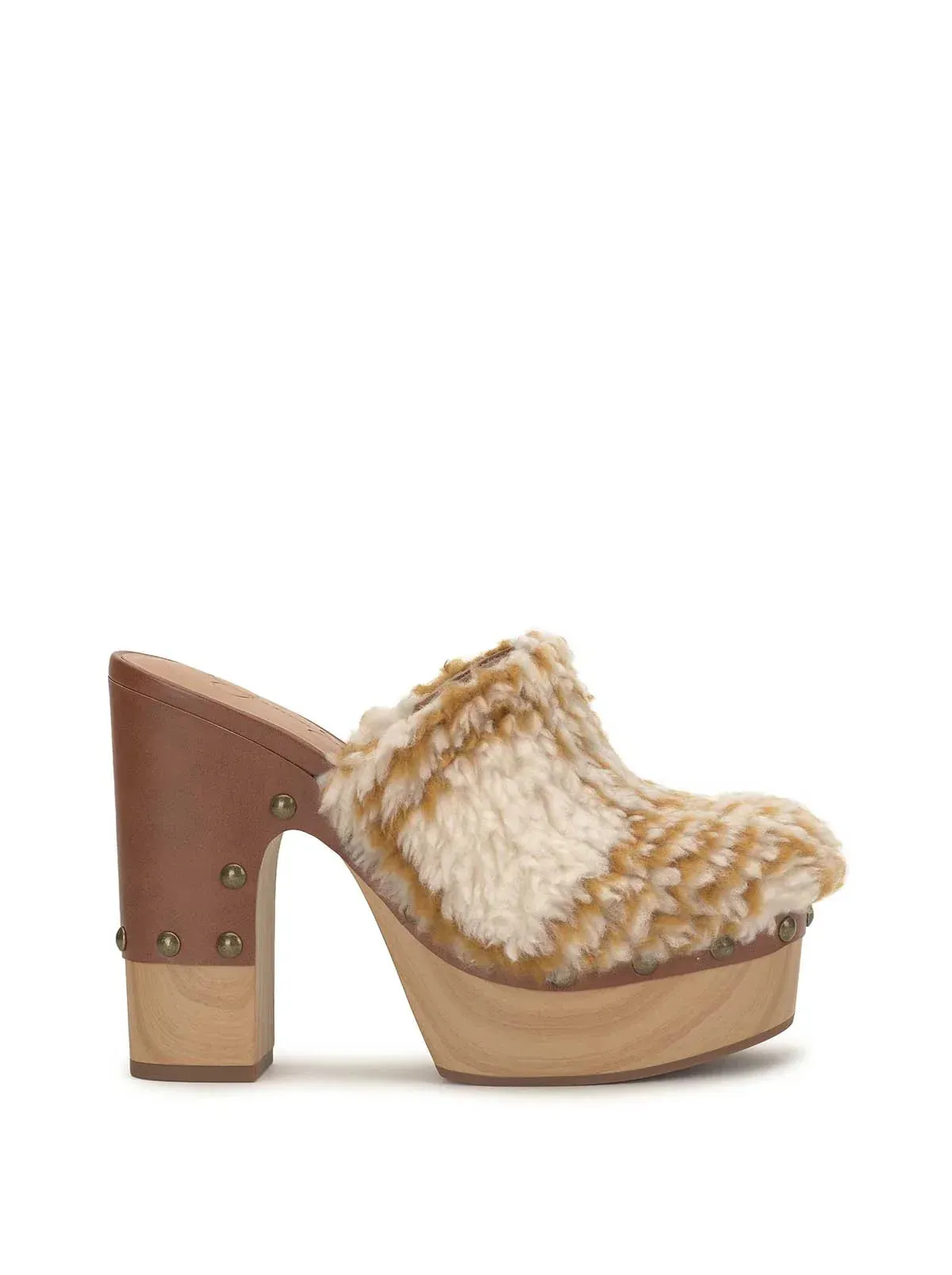 Dasally Platform Mule in Bright White