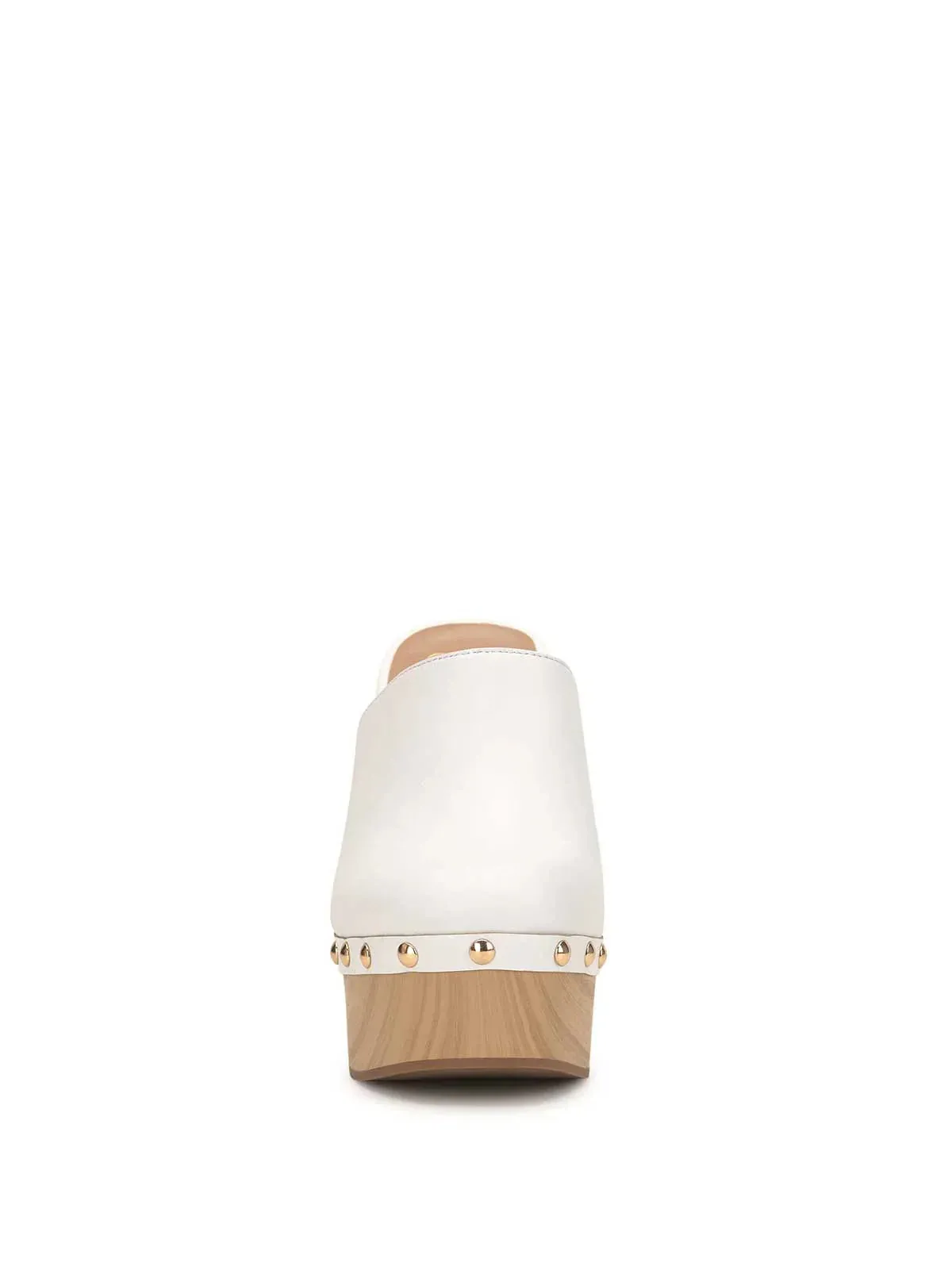 Dasally Platform Mule in Bright White