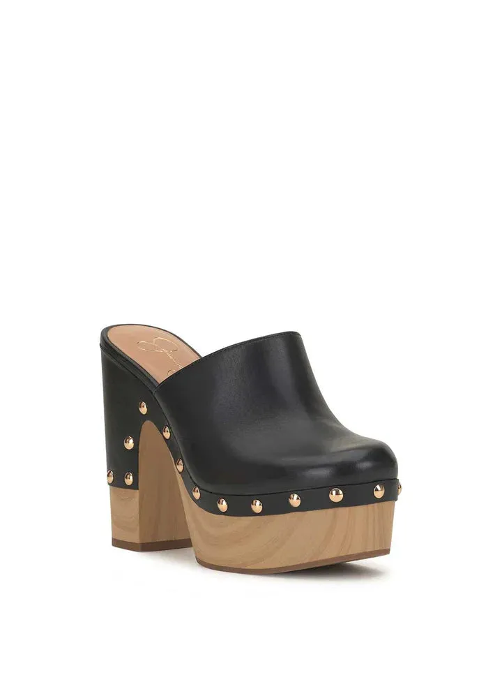 Dasally Platform Mule in Bright White