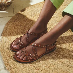 DELIA CIGAR SANDALS
