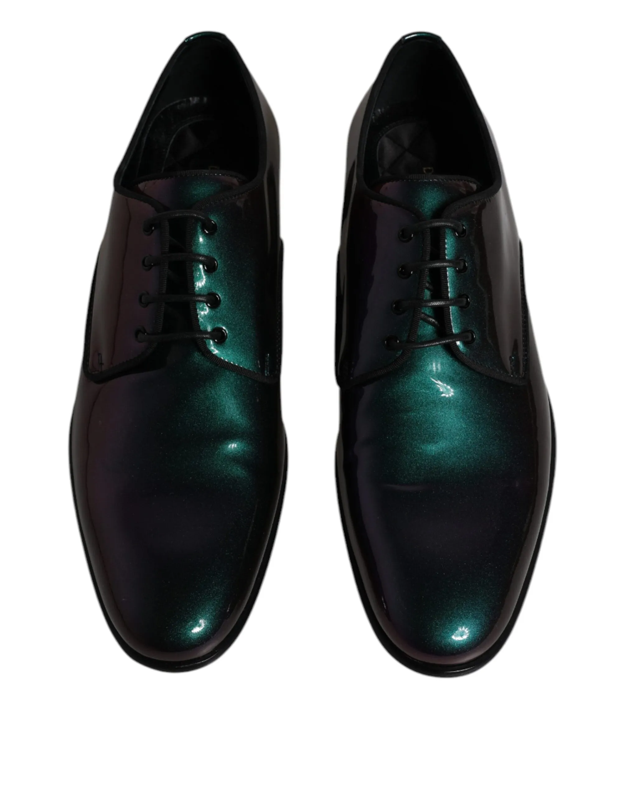 Derby Chic Complete assortment Shoes Leather Peacock Men & Dress Dolce Gabbana Patent