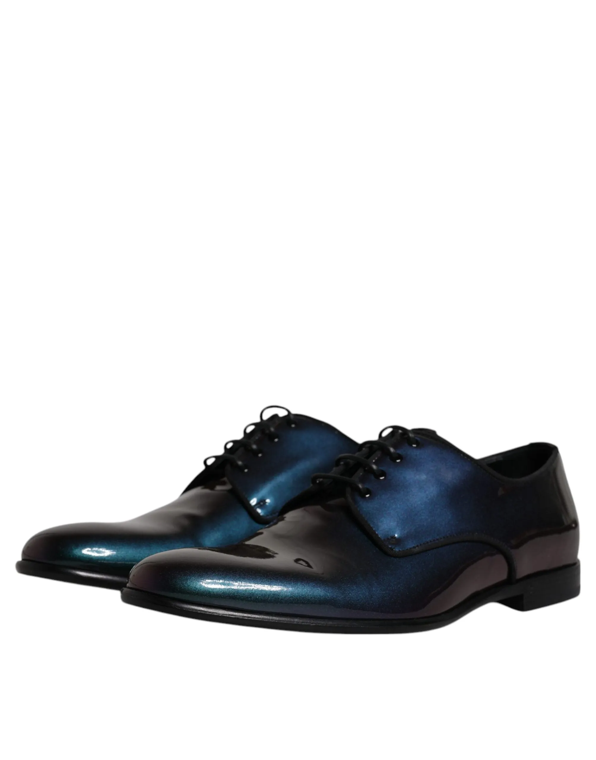 Derby Chic Complete assortment Shoes Leather Peacock Men & Dress Dolce Gabbana Patent