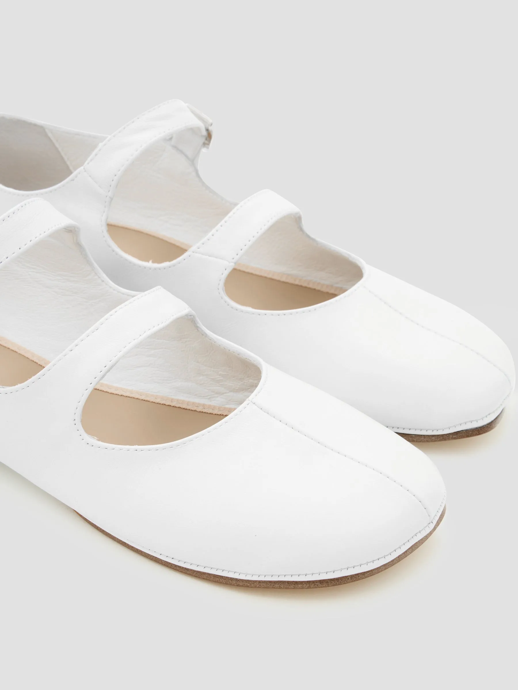 Double Strap Ballerina Flat
