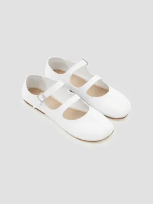 Double Strap Ballerina Flat