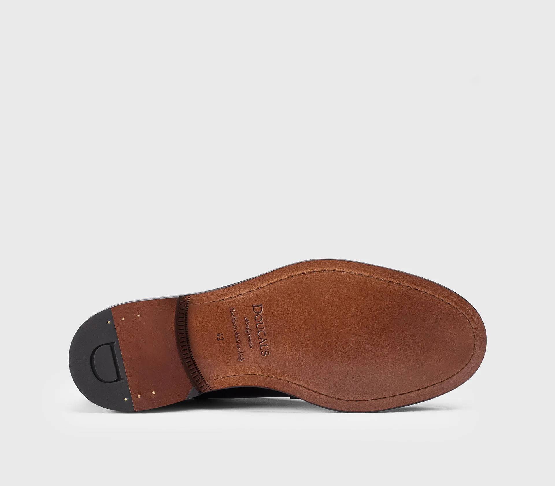 DOUCAL'S Leather Lace Up | Dark Brown