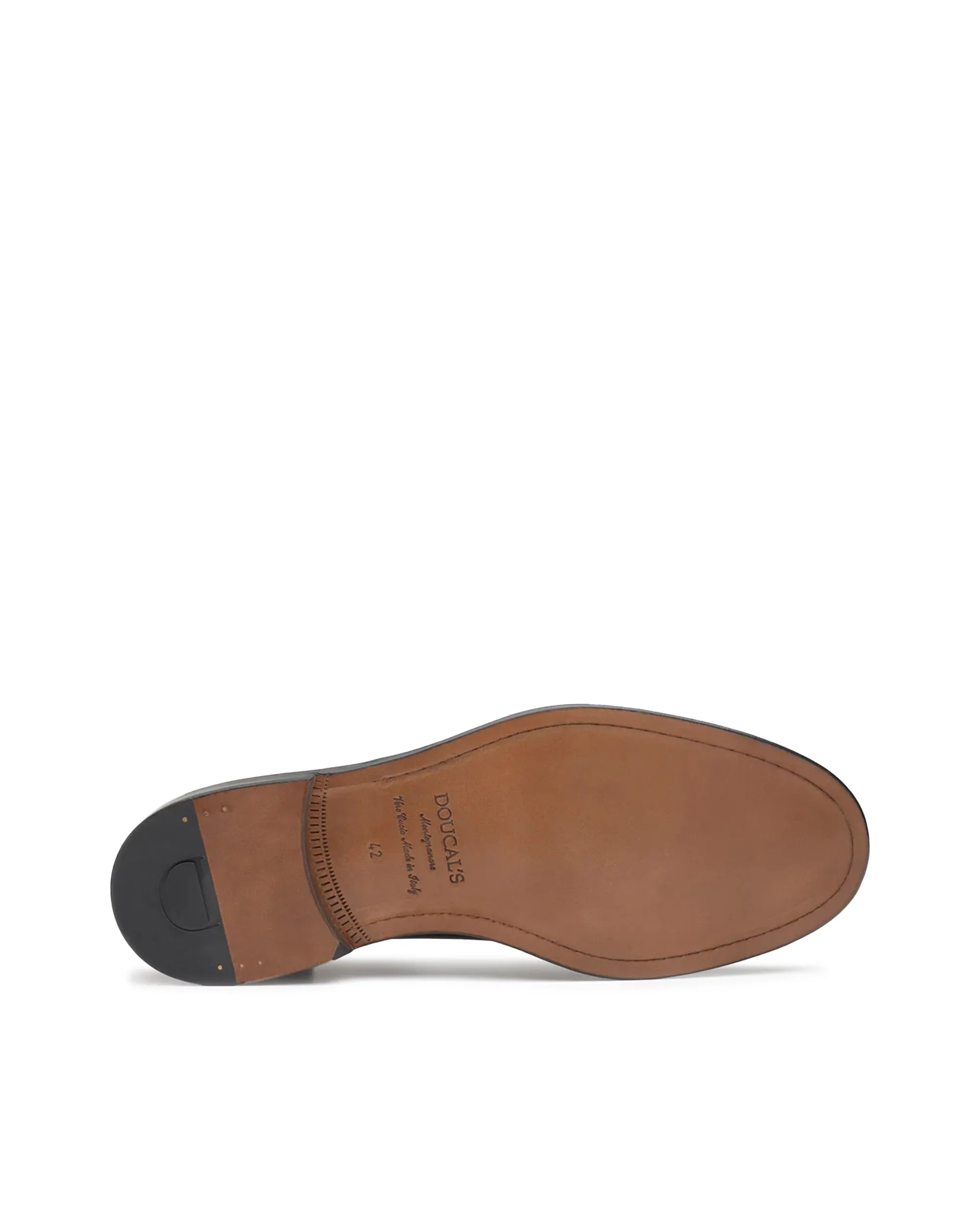 Doucals Scarpa Stringata Derby i Pelle Nera