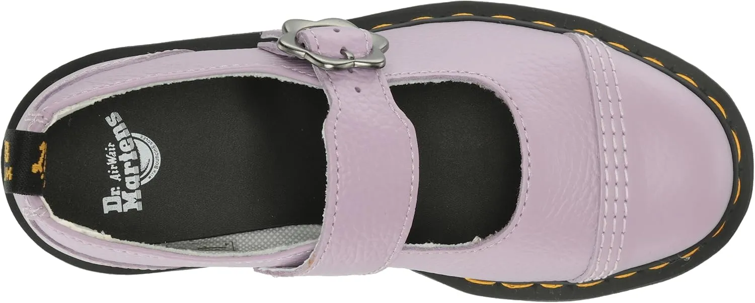 Dr. Martens Women's Addina Flower Mary Jane Flat
