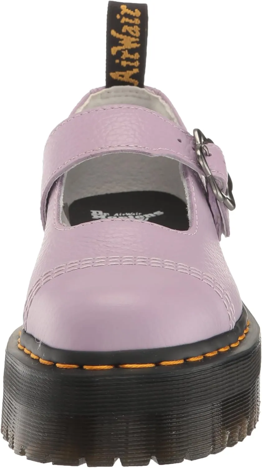 Dr. Martens Women's Addina Flower Mary Jane Flat