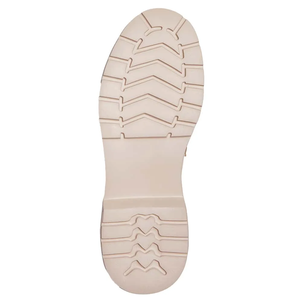 Eloise Loafer in Nude Leather