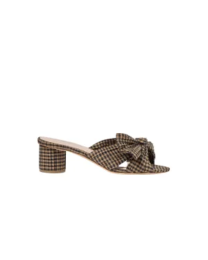 EMILIA PLEATED KNOT MULE