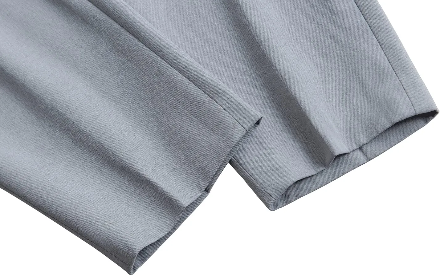ESSYSHE Men’s Cropped Slim Fit Dress Pants Tapered Ankle Dress Pants Suit Pants