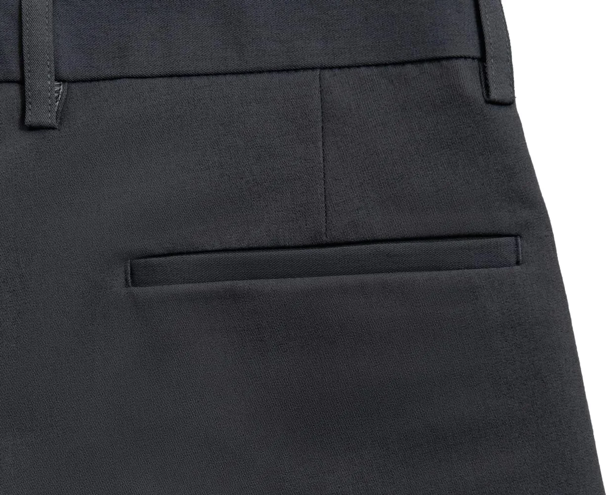 ESSYSHE Men’s Cropped Slim Fit Dress Pants Tapered Ankle Dress Pants Suit Pants