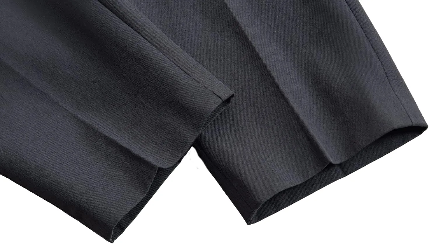 ESSYSHE Men’s Cropped Slim Fit Dress Pants Tapered Ankle Dress Pants Suit Pants