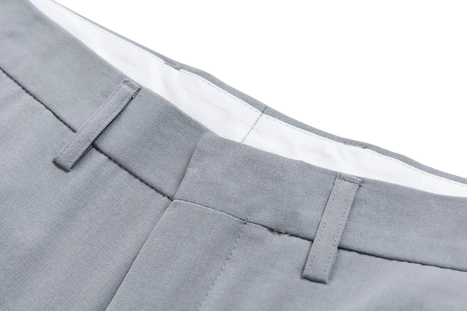 ESSYSHE Men’s Cropped Slim Fit Dress Pants Tapered Ankle Dress Pants Suit Pants