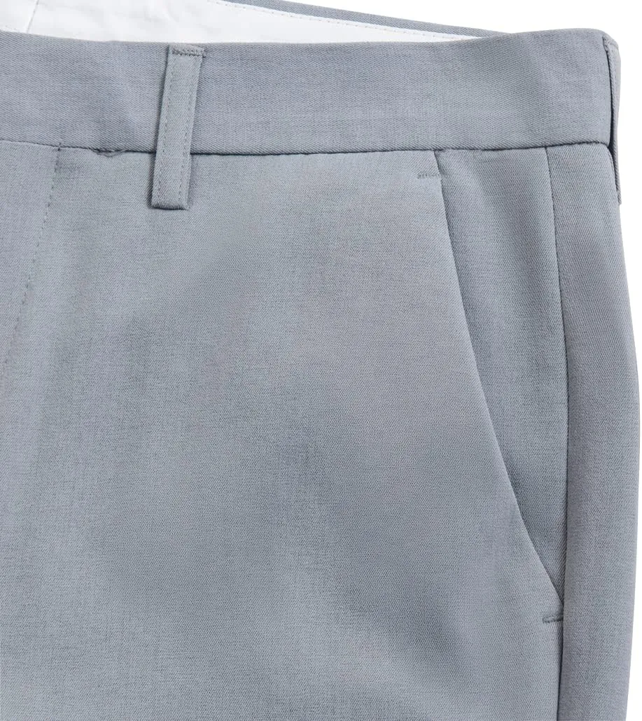 ESSYSHE Men’s Cropped Slim Fit Dress Pants Tapered Ankle Dress Pants Suit Pants