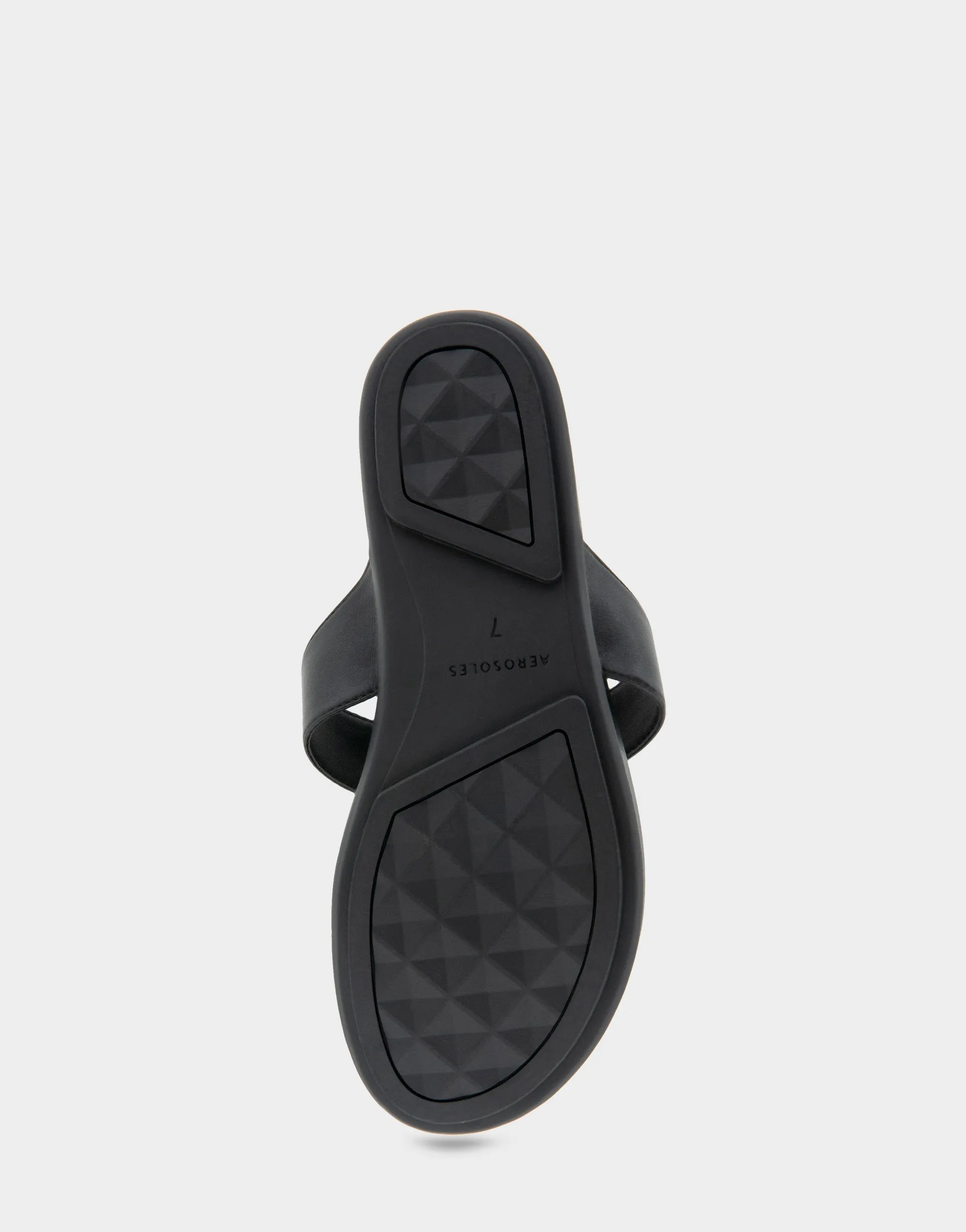 Fallon Black Faux Leather