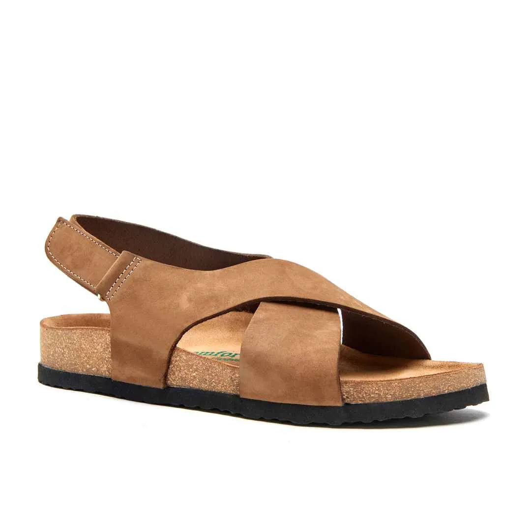 Fayette - Genuine Leather Orthopedic Arch Support Flat Sandals