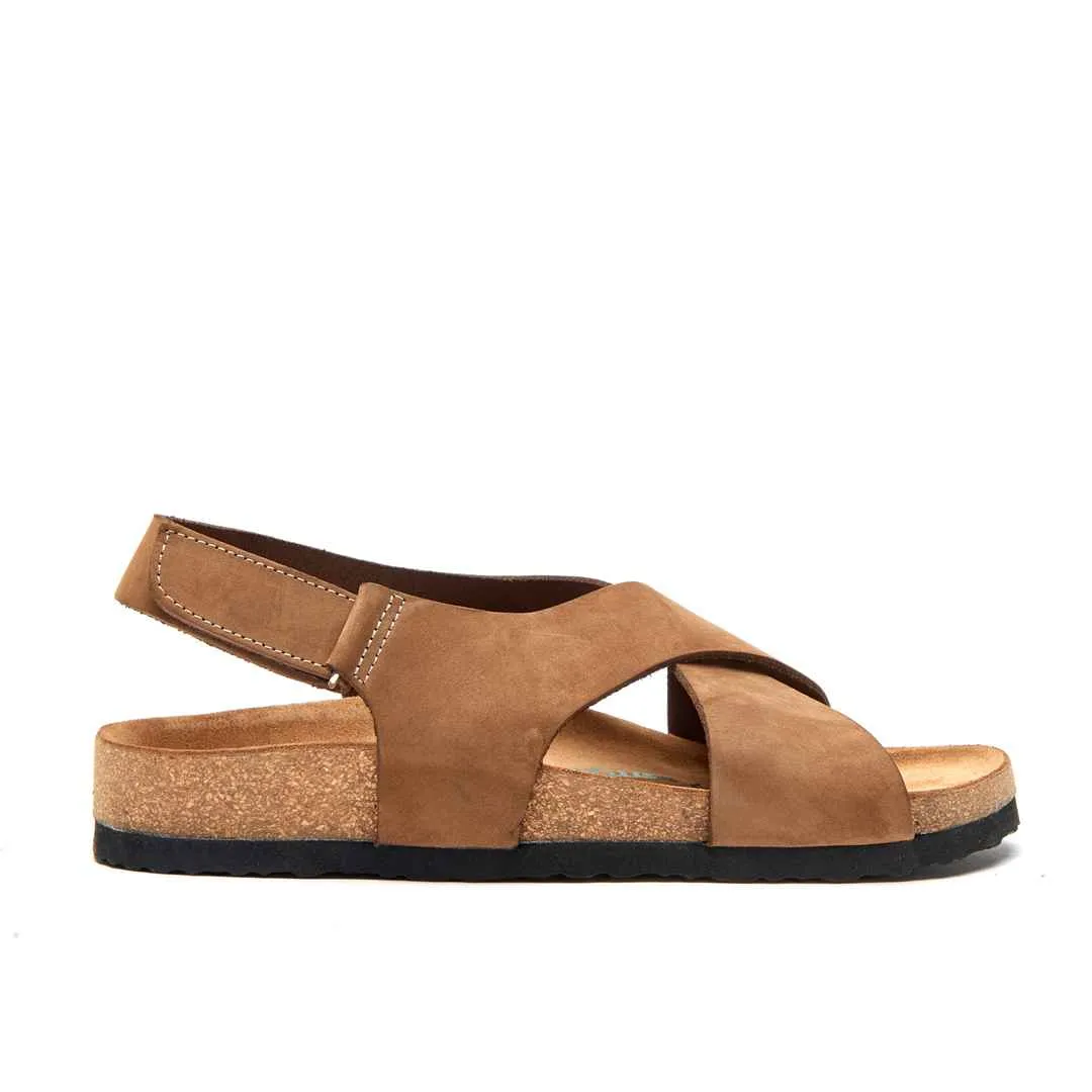 Fayette - Genuine Leather Orthopedic Arch Support Flat Sandals