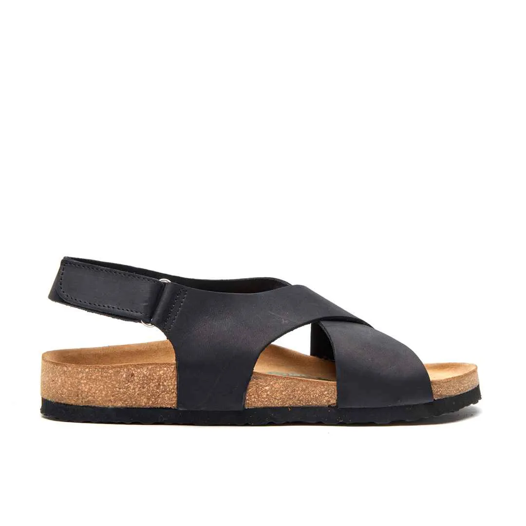 Fayette - Genuine Leather Orthopedic Arch Support Flat Sandals