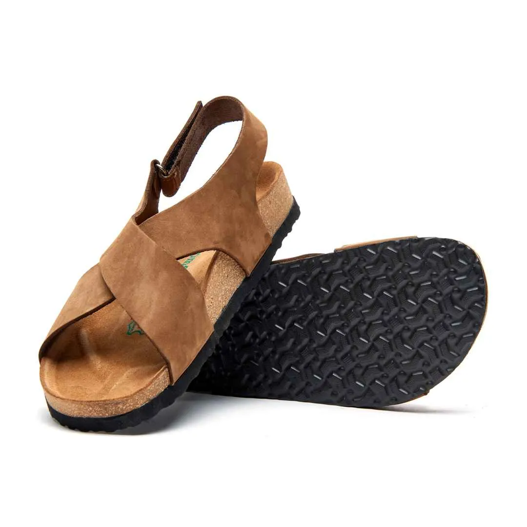 Fayette - Genuine Leather Orthopedic Arch Support Flat Sandals