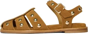 Fisherman Sandals for Women Round Toe with Rivets Comfortable and Breathable Elegant Dress and Casual Style