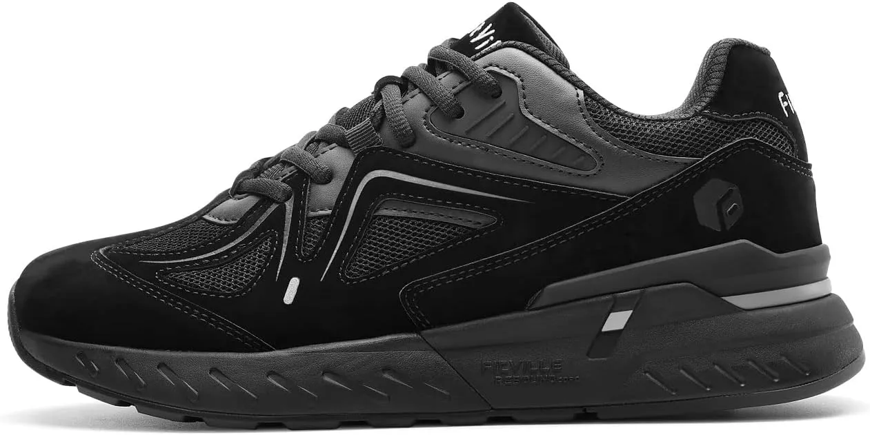 FitVille Women's Extra Wide Walking Shoes Wide Width Sneakers for Flat Foot Plantar Fasciitis Heel Pain Relief - Rebound Core