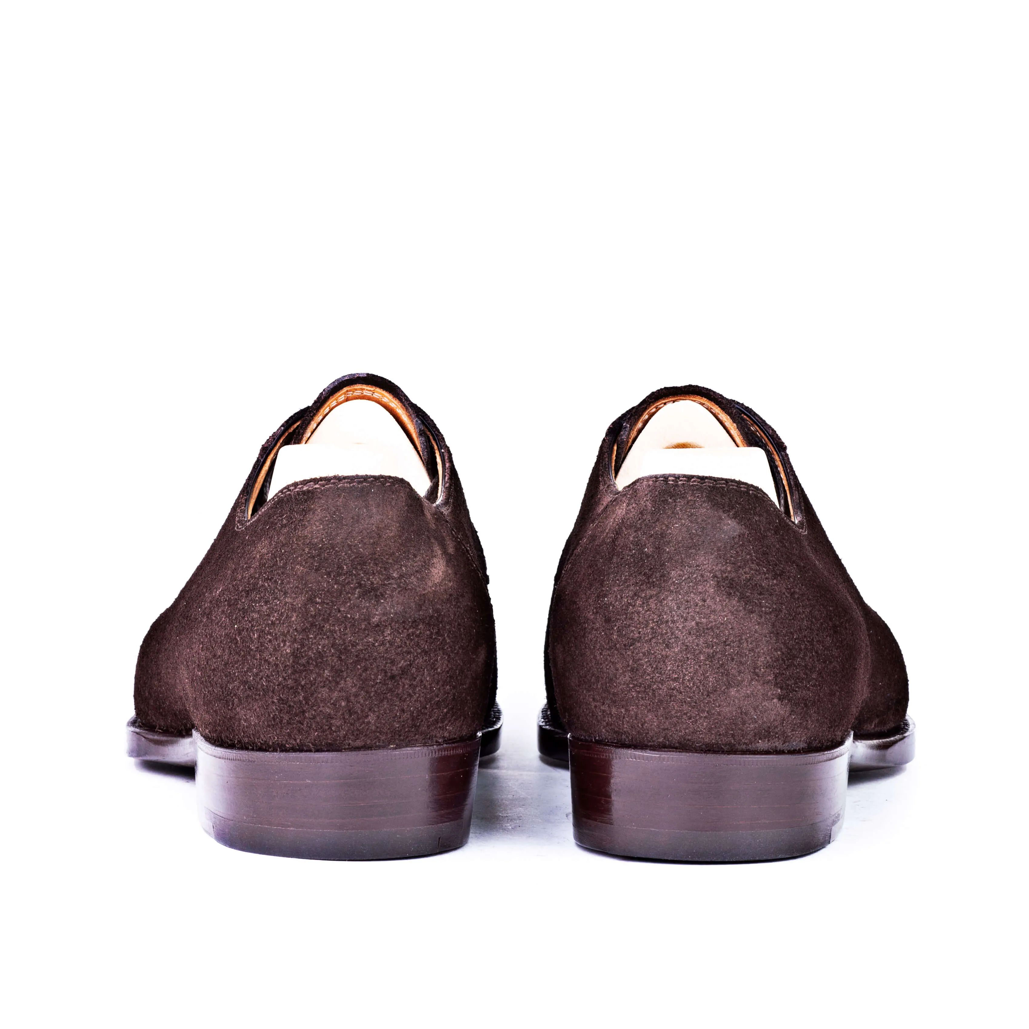 Five eyelet Derby with hand stitched apron, no split toe