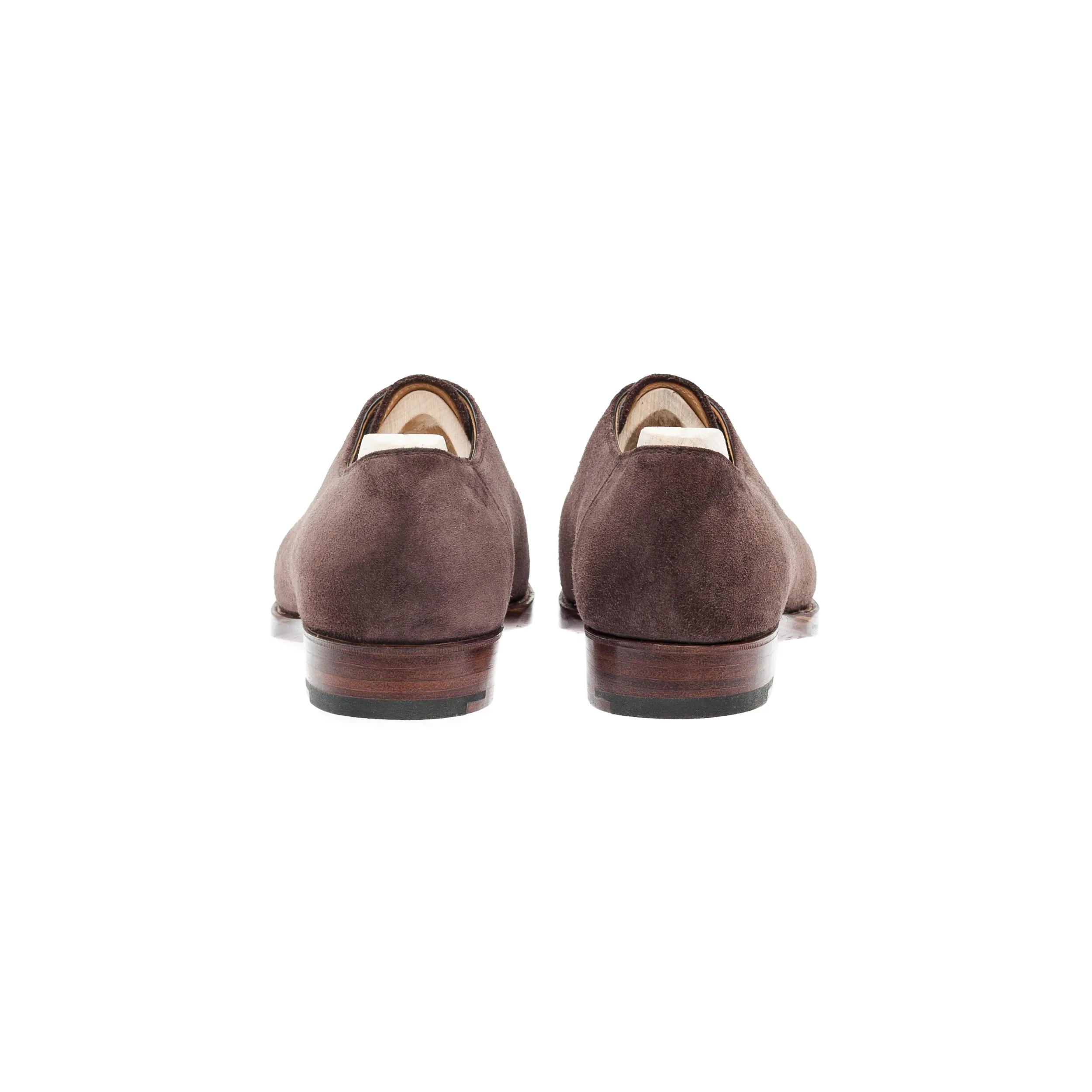 Five eyelet split toe Derby with hand stitched apron