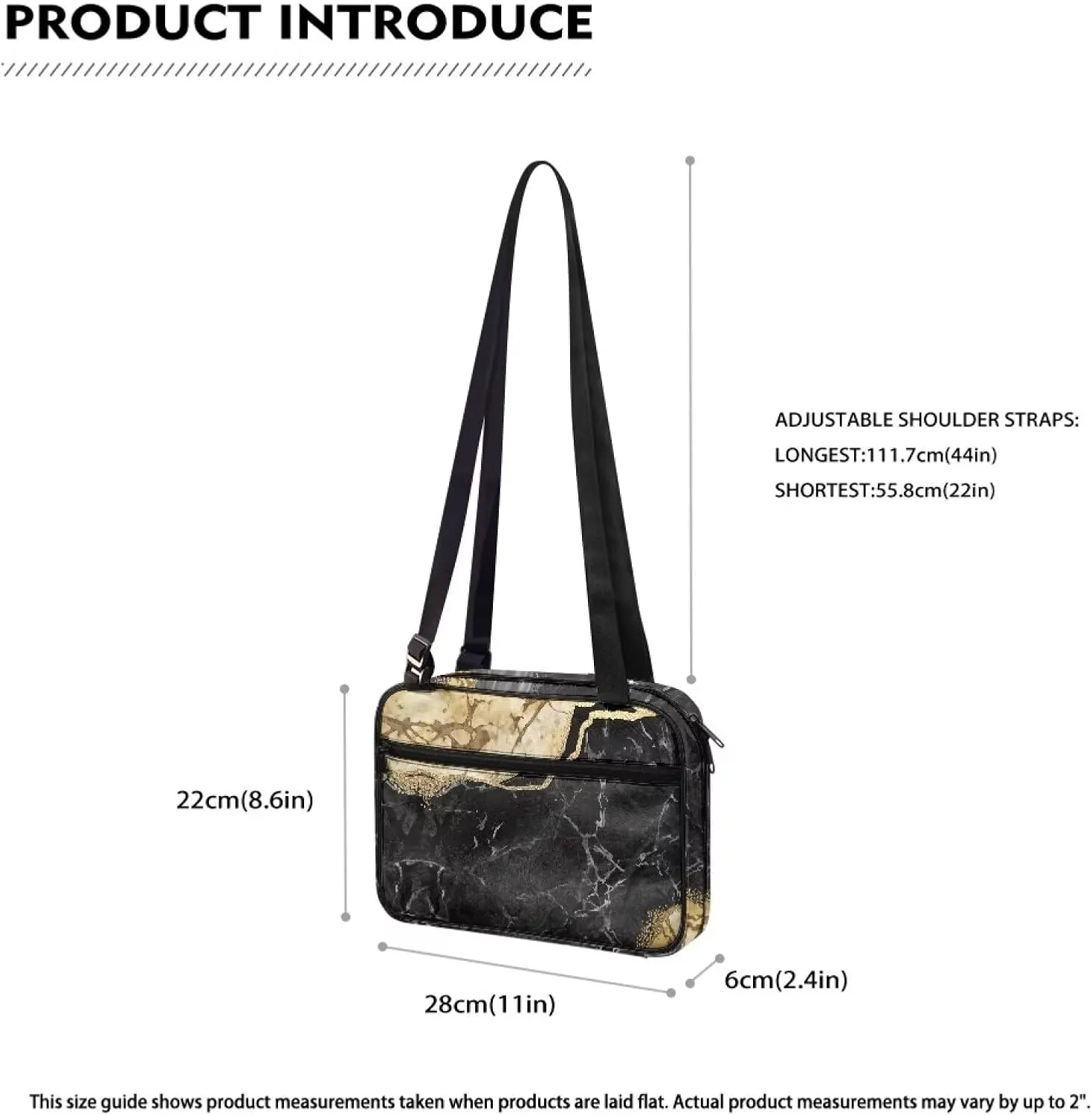 Flashideas Bible Covers for Women Study Bag Bible with Adjustable Shoulder Strap Zippered Bible Bag