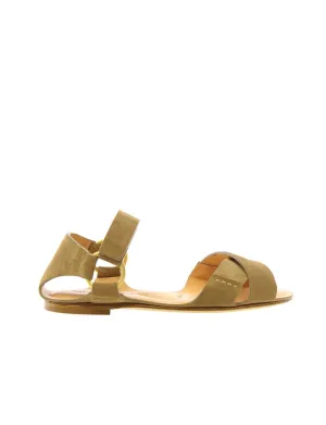 Flat sandal sand