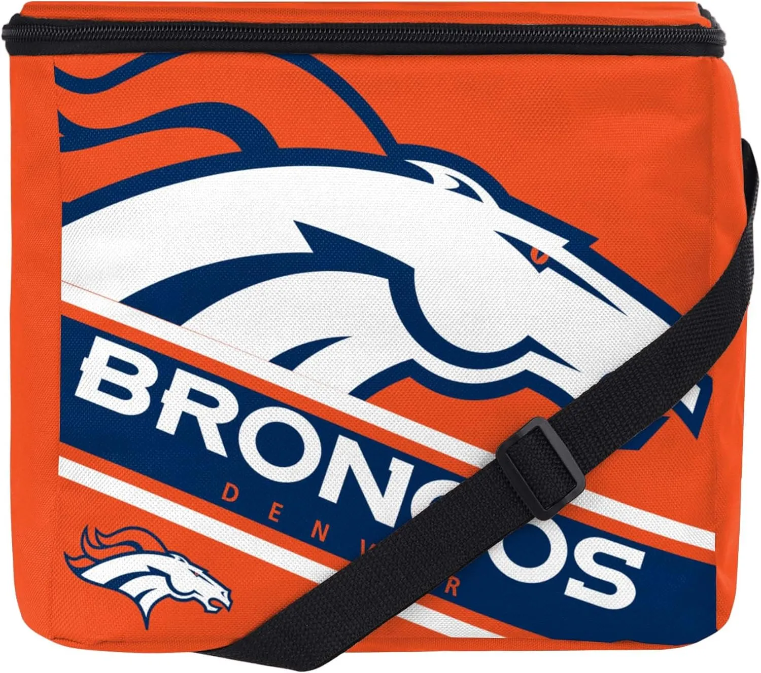 FOCO NFL Big Logo Stripe 12 Pack Cooler