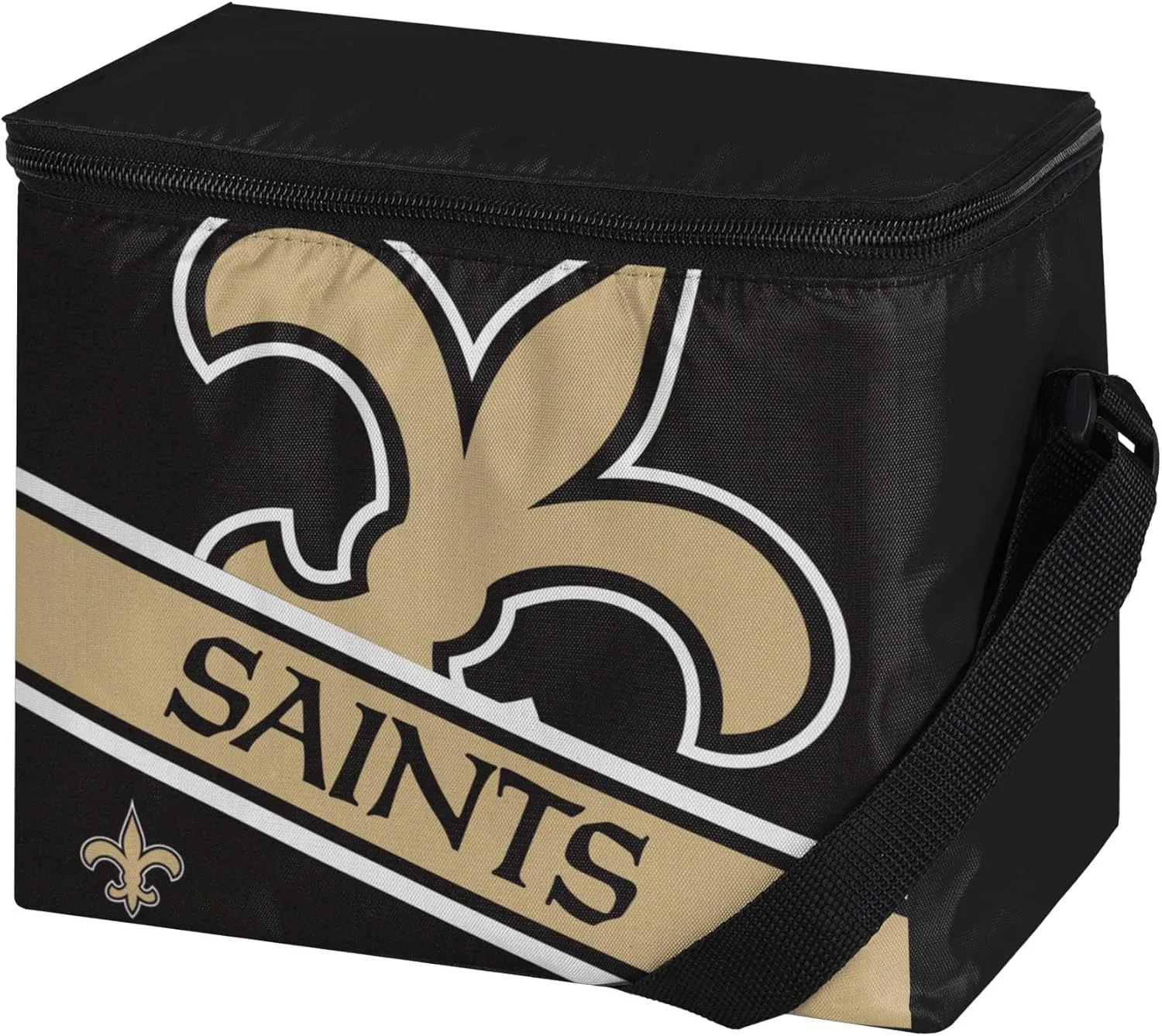 FOCO NFL Big Logo Stripe 6-Pack Cooler
