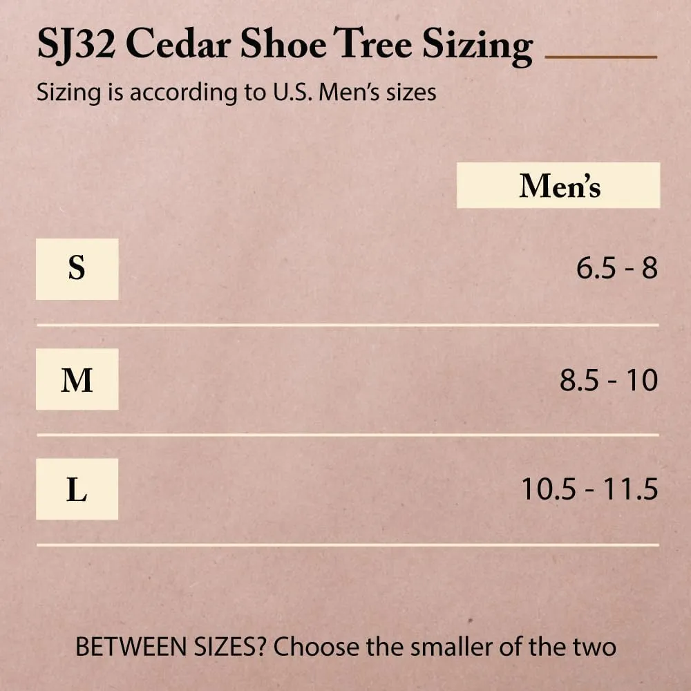 FootFitter Shoe Trees for Men, Best Adjustable Split Toe Aromatic Cedar Boot Tree, USA Grown Wood
