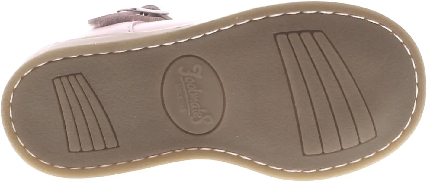 FOOTMATES Baby-Girl's Allie (Infant/Toddler/Little Kid) Mary Jane Flat