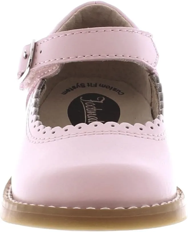 FOOTMATES Baby-Girl's Allie (Infant/Toddler/Little Kid) Mary Jane Flat