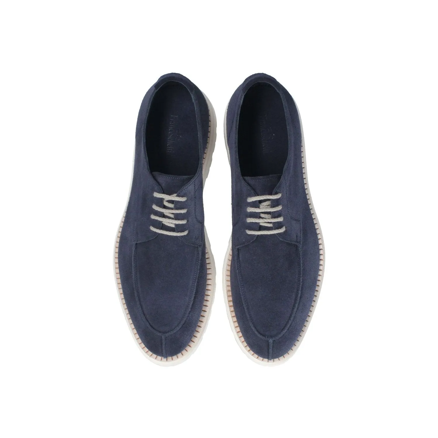 Franceschetti Austin Men's Luxury Italian Shoes Suede Leather Moccasin Derby (FCCT1108)