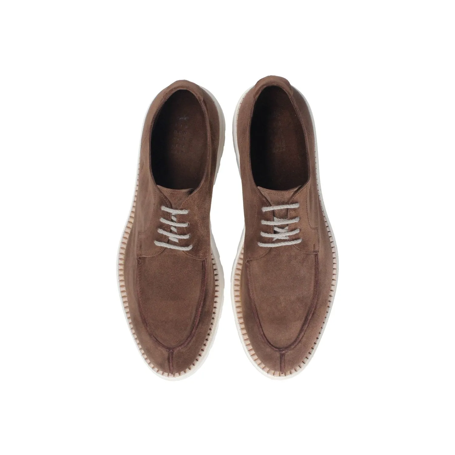 Franceschetti Austin Men's Luxury Italian Shoes Suede Leather Moccasin Derby (FCCT1108)