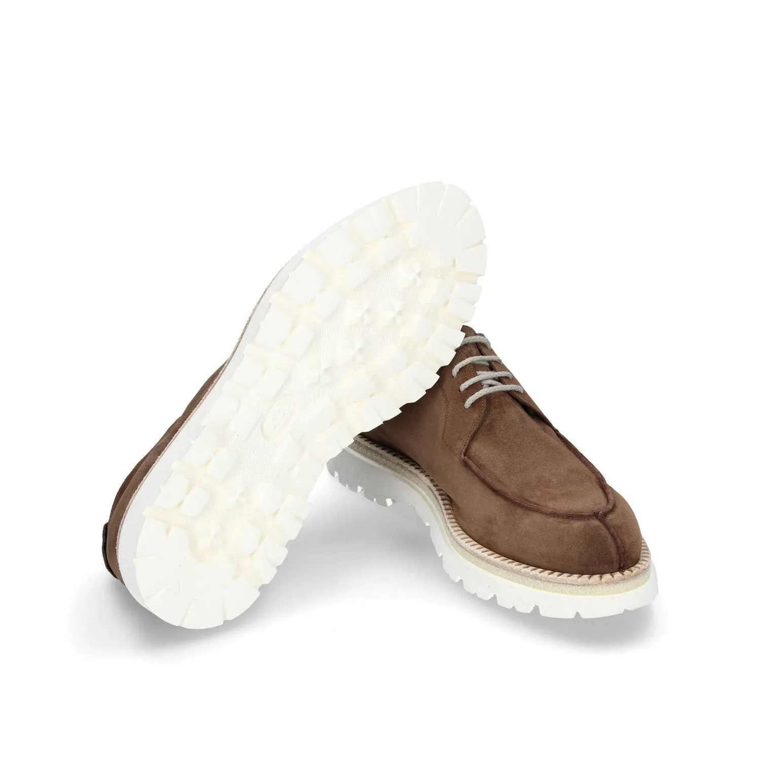 Franceschetti Austin Men's Luxury Italian Shoes Suede Leather Moccasin Derby (FCCT1108)