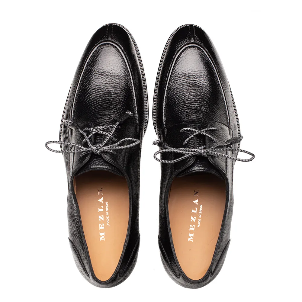 Fratello Split-Toe Deer Lace up-Black | Mezlan