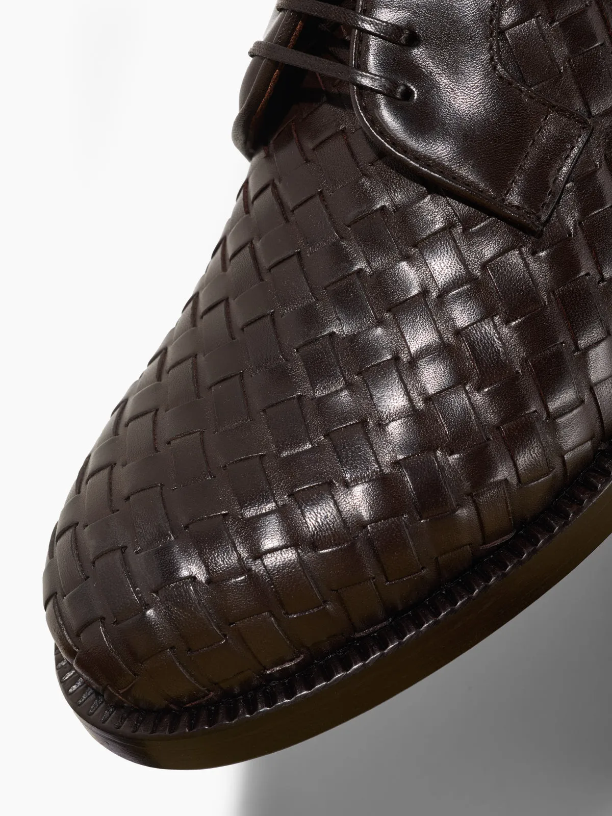 GABU Woven Lace-up Derby