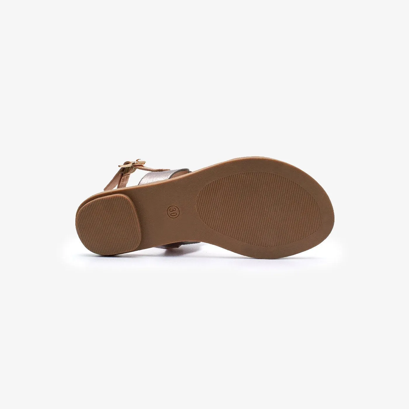 Girls Patent Sandal