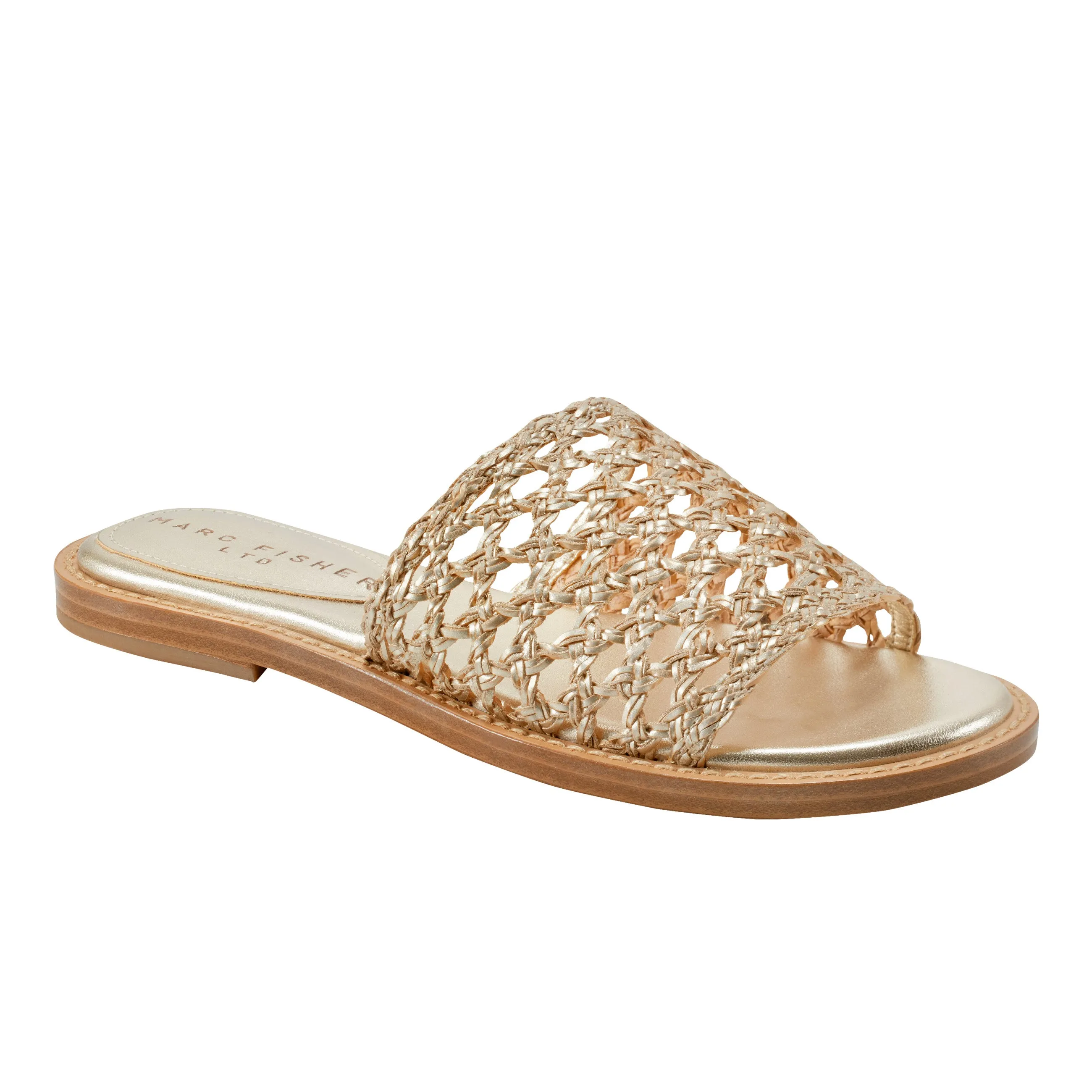 Glynne Woven Flat Sandal