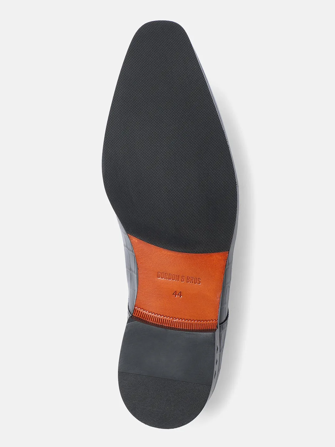 Gordon And Bros Black Men Derby Lace Up Shoes