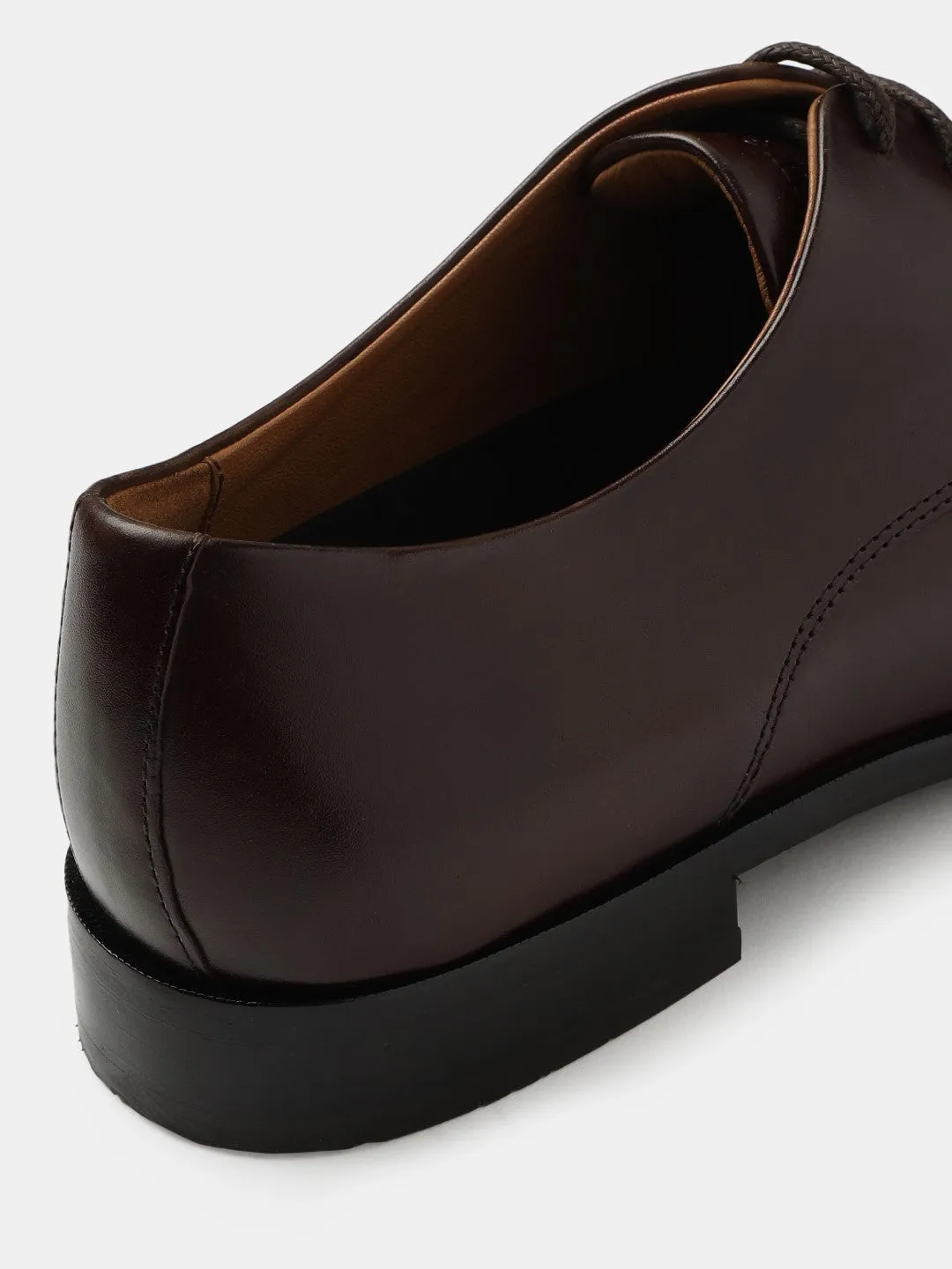 Gordon And Bros Brown Men Derby Lace Up Shoes