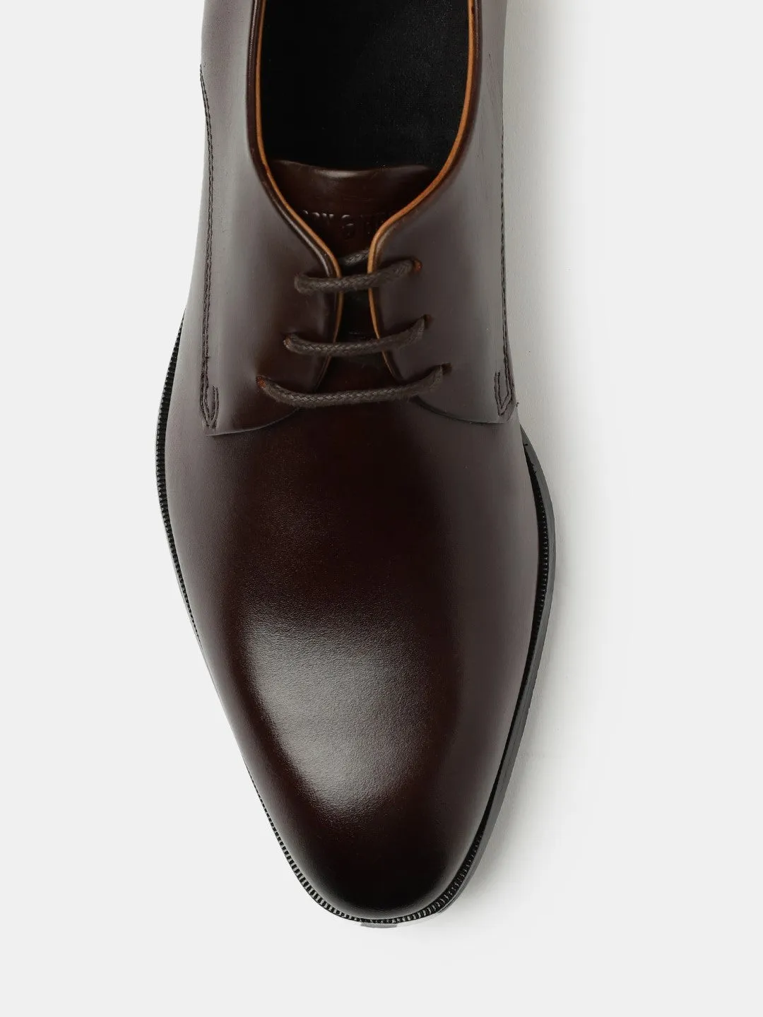 Gordon And Bros Brown Men Derby Lace Up Shoes