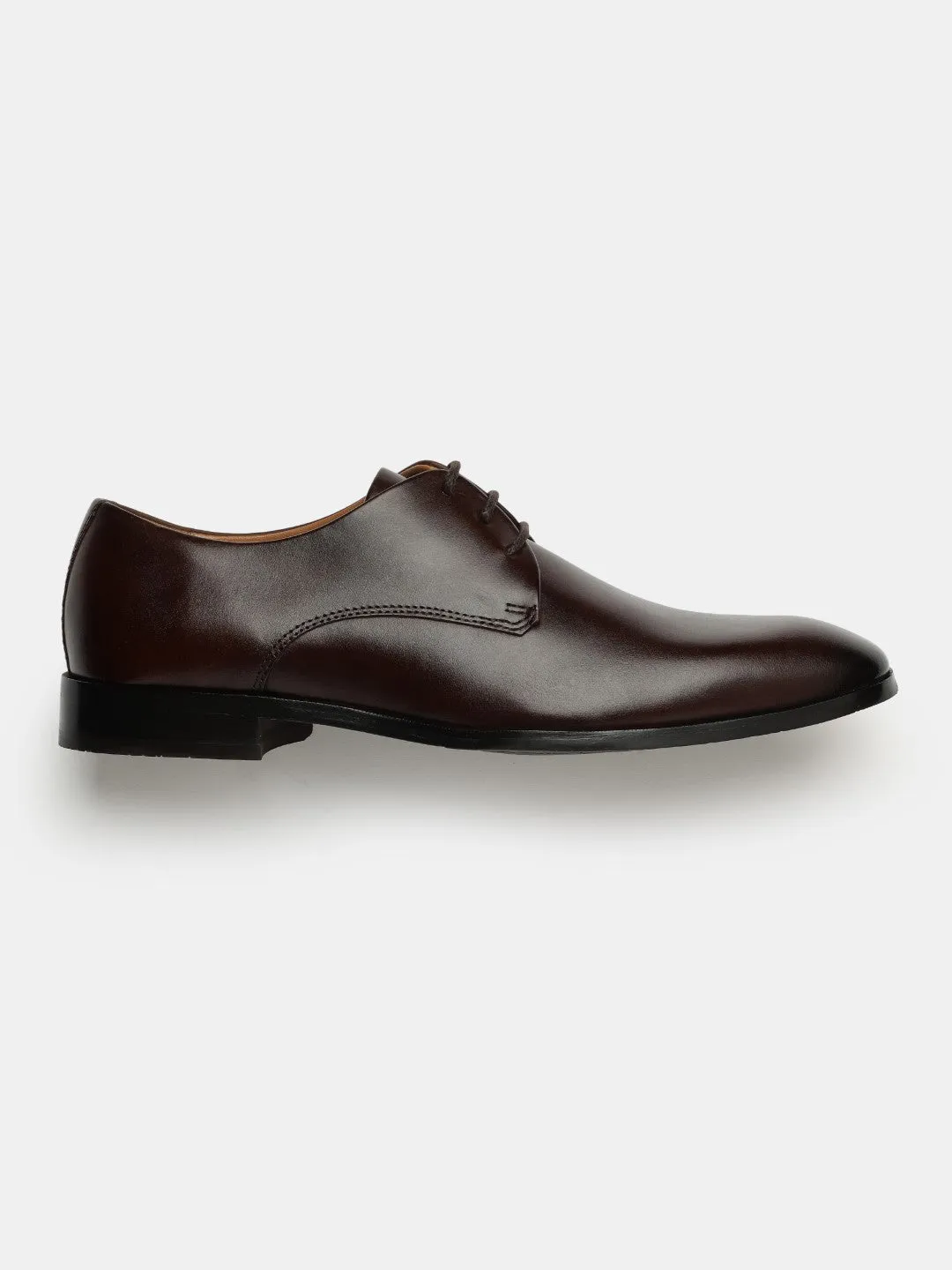 Gordon And Bros Brown Men Derby Lace Up Shoes
