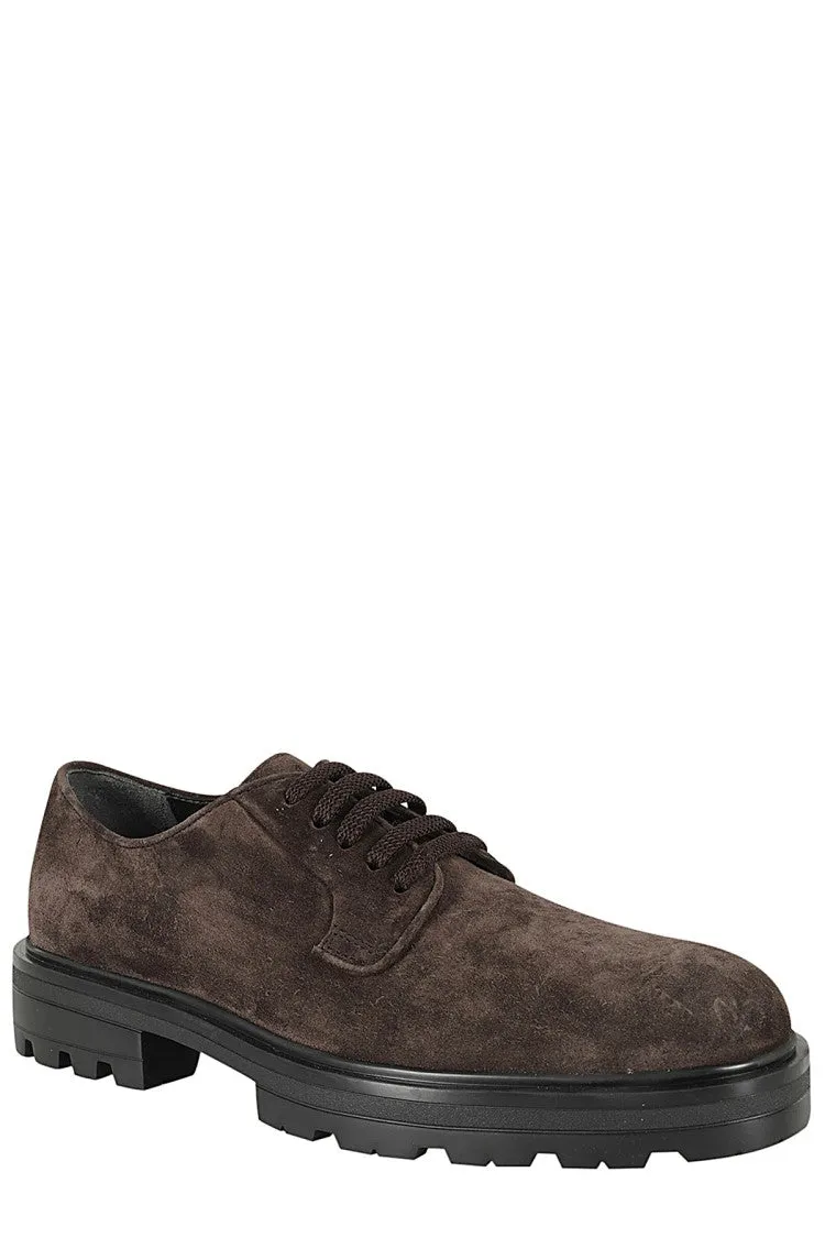 H673 Derby Lace-Up Shoes