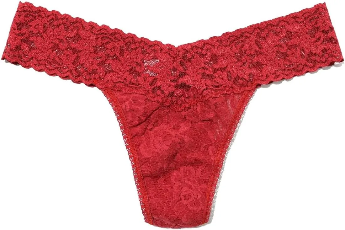 hanky panky, Signature Lace Low Rise Thong, One Size (2-12)
